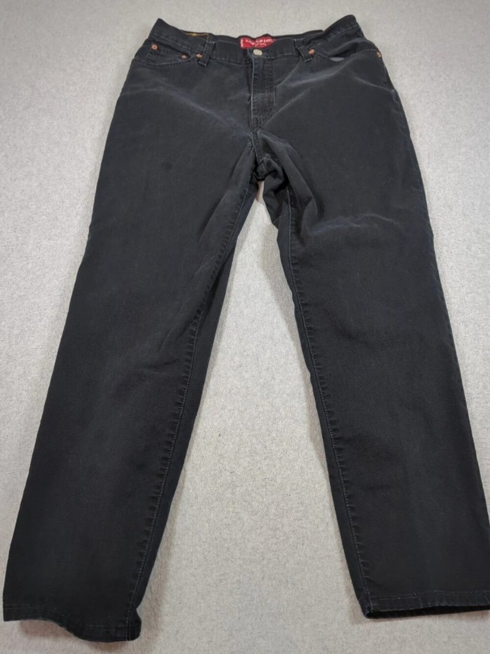 Levis 512 Jeans Women's 14M Black Classic Slim Fit Tapered Leg Stretch High Rise